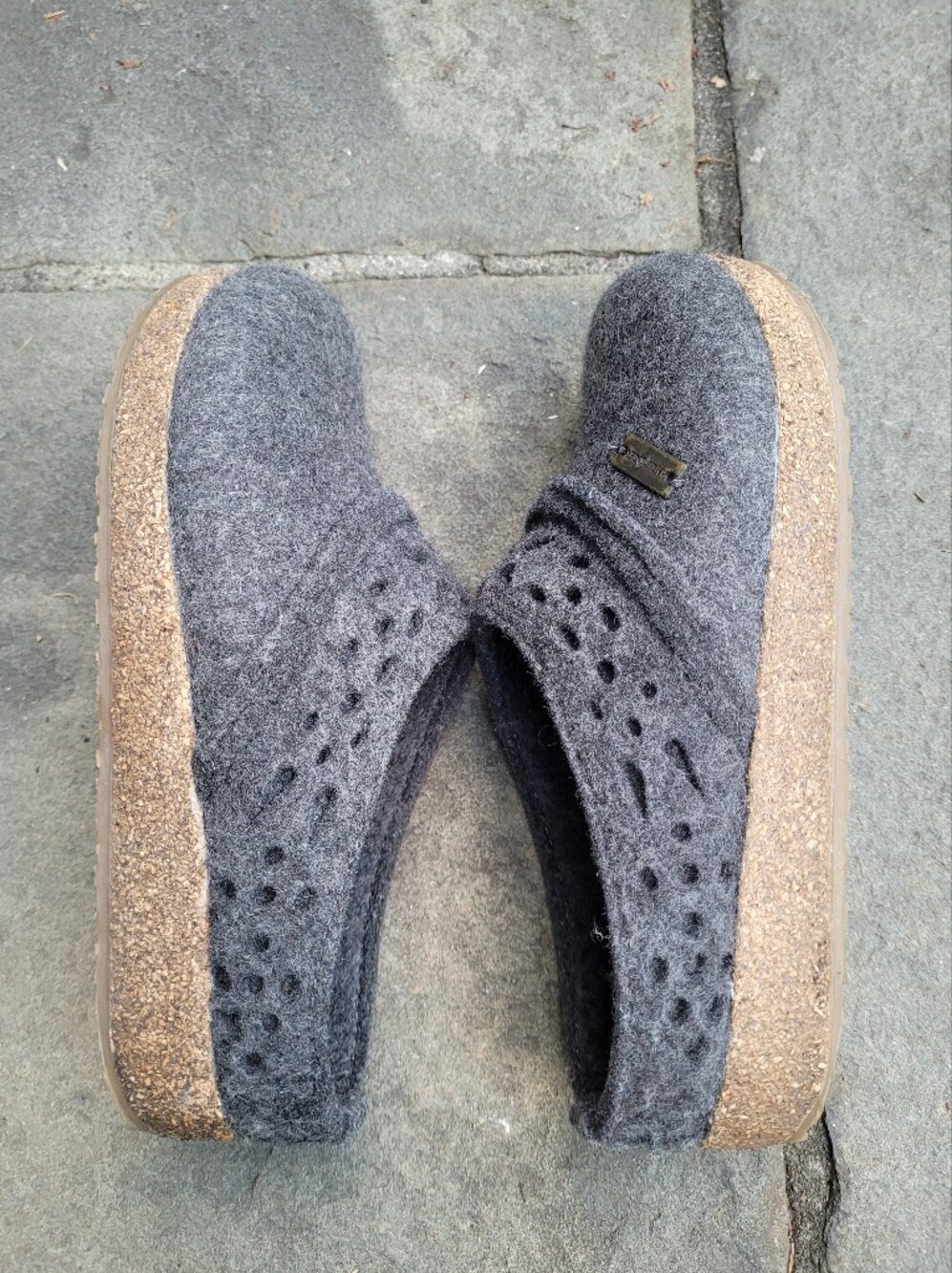 Haflinger Lacey Wool Clogs - Picture 10 of 11